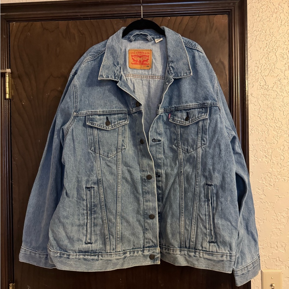 Levi's Light Blue Denim Jacket XXL